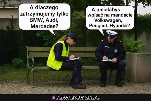 Tymczasem w Policji
