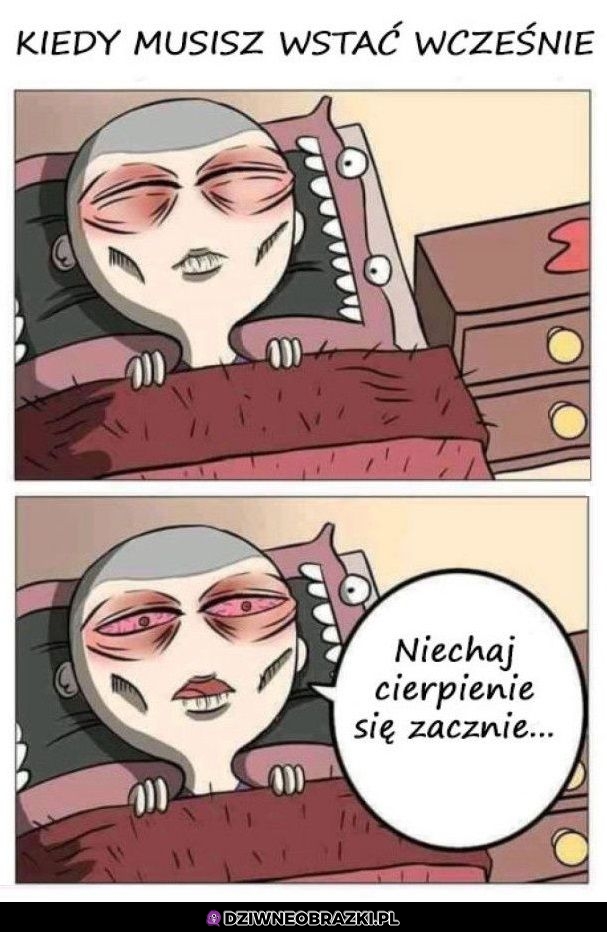 Wstawanie wcześnie