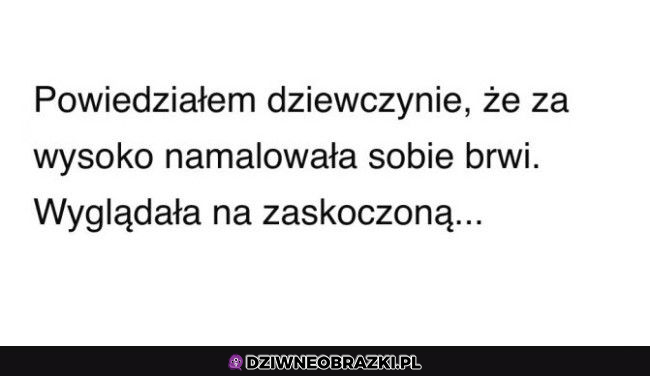 Za wysoko