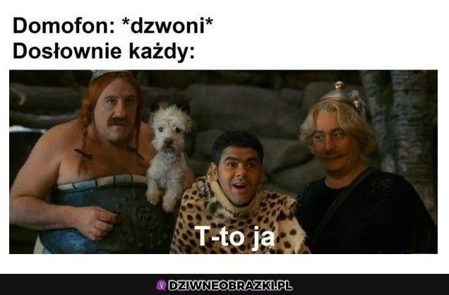 Kiedy dzwoni domofon