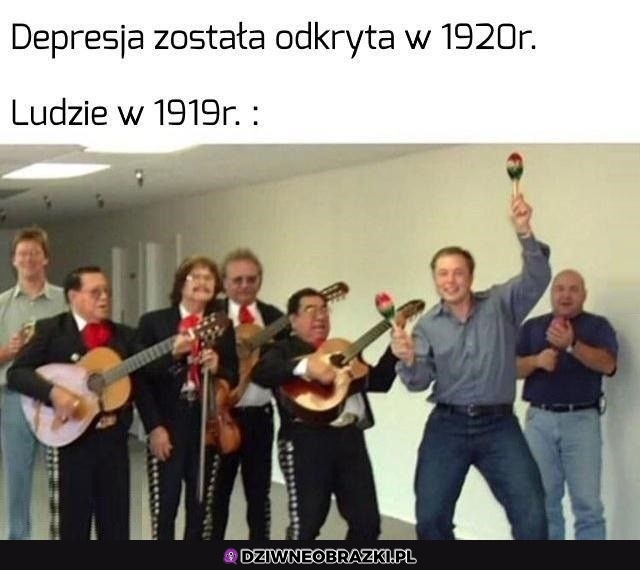 Przed odkryciem depresji