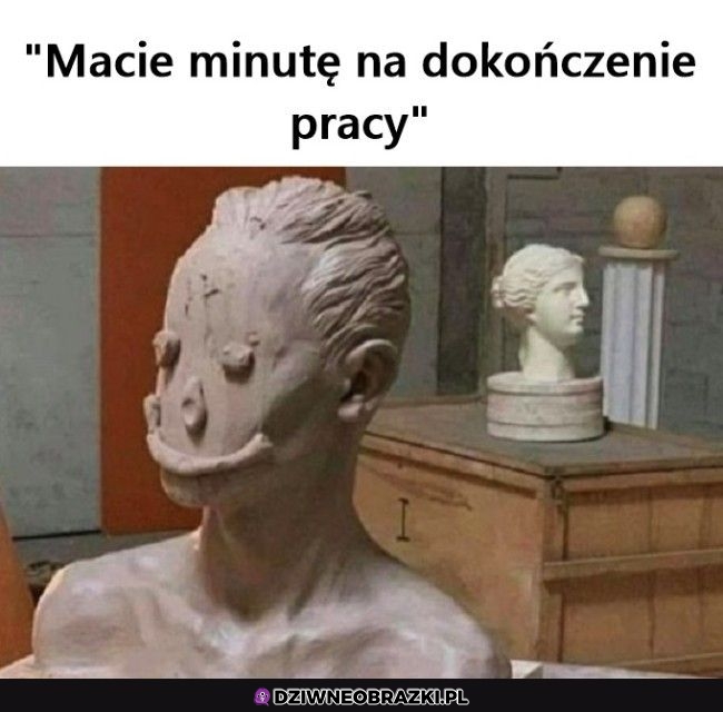 Kiedy kończysz cos w ostatniej chwili