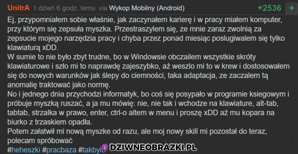 Poradził sobie