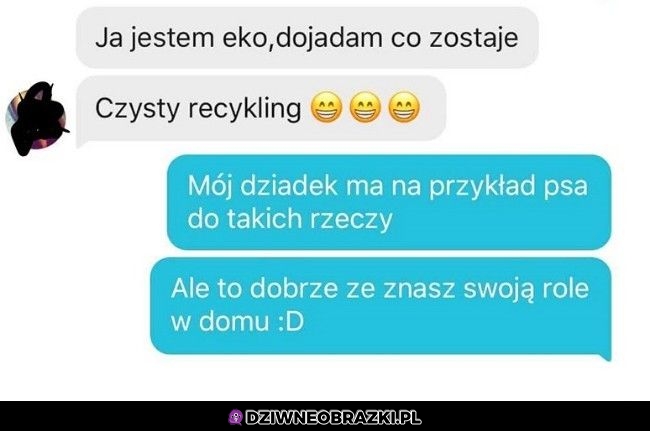 Zna swoje miejsce