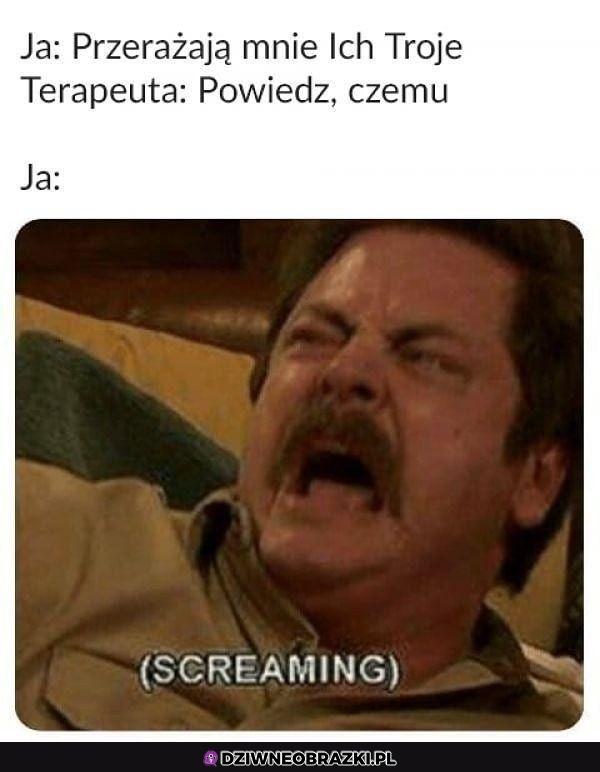 Przerażający byli