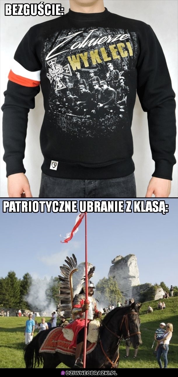 Jedyny patriotyczny strój, który jest spoko