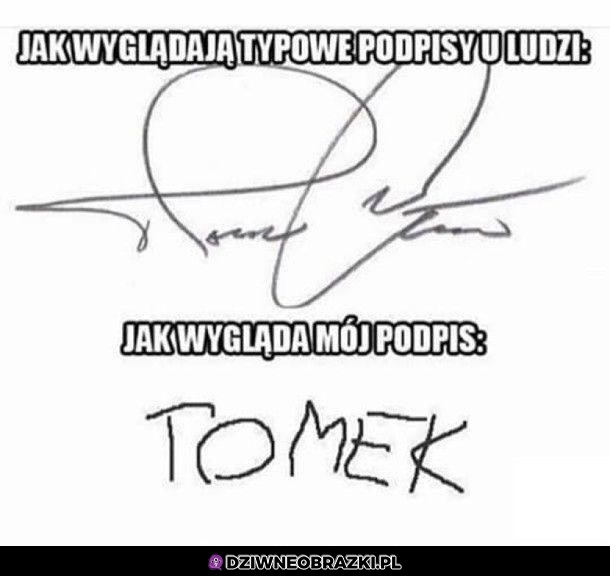 Mój podpis