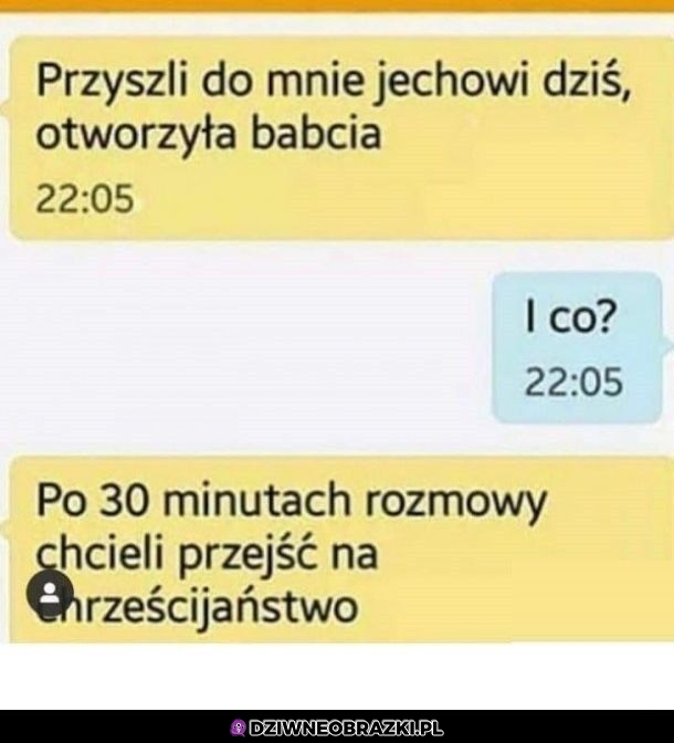 Z babcią nie ma lekko