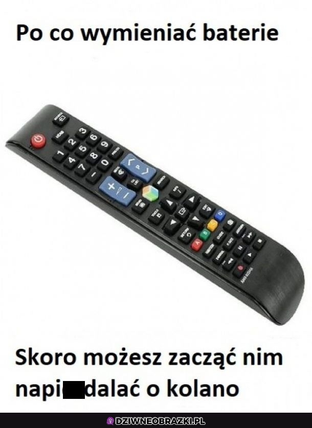 Żadnej wymiany baterii