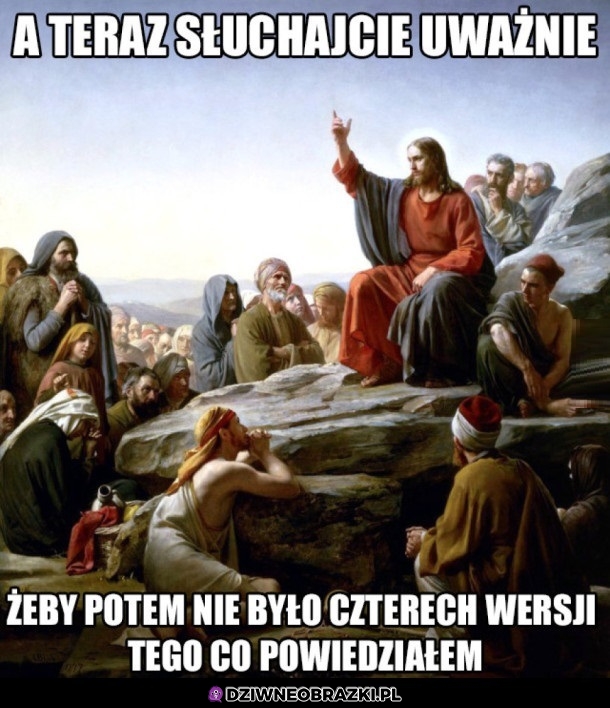 Słuchajcie uważnie gamonie!