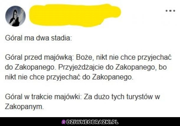 Dwa stadia górala