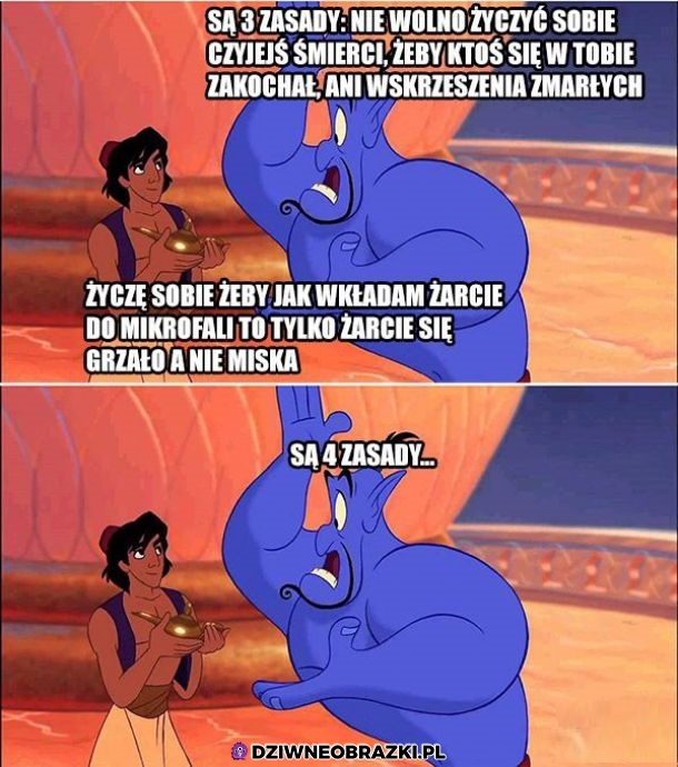 3 zasady życzeń