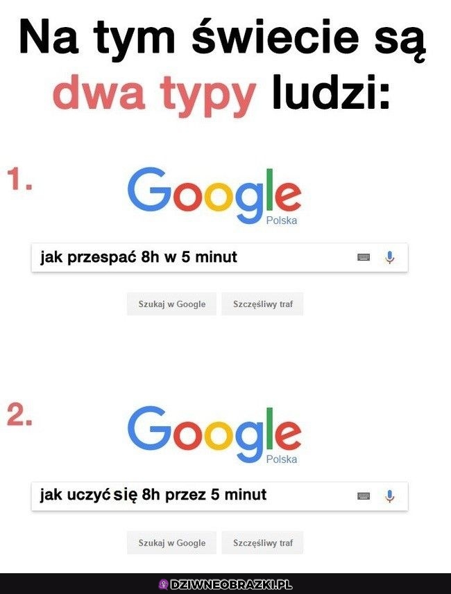 Dwa typy ludzi