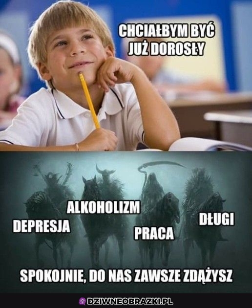 Uwierz młody, nie warto