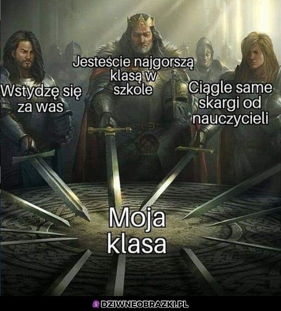 Chyba każda klasa