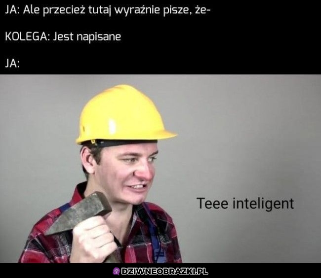 Jest napisane