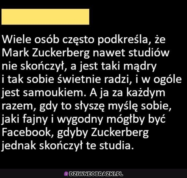 Straszny jest ten facebook