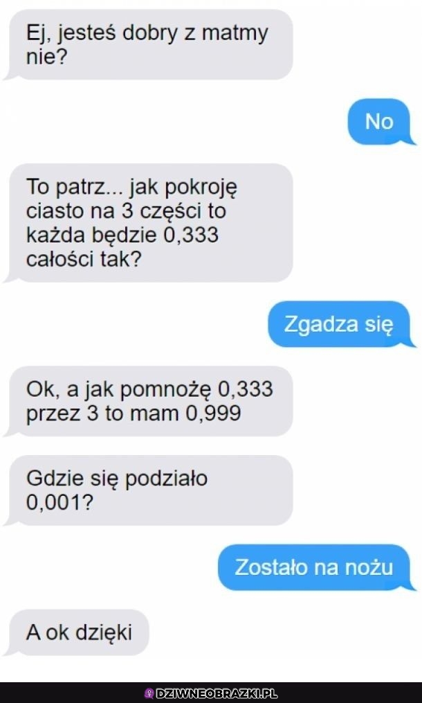 On nie jest dobry z matmy, on jest genialny!