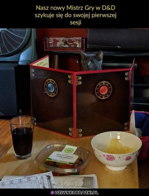 Przygotowania do pierwszej sesji