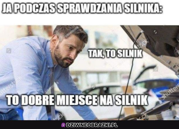 Kiedy sprawdzam silnik