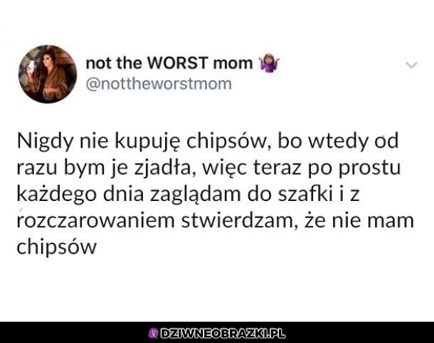 Kiedy oszkujesz samą siebie