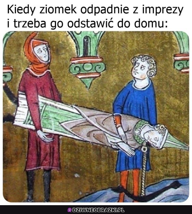 Ziomki zawsze pomogą 