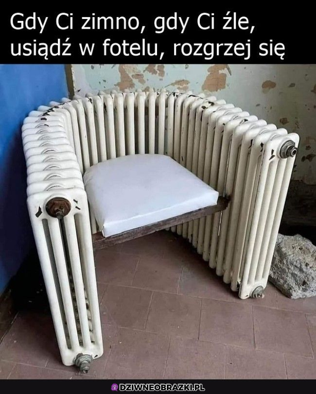 Kto chciałby taki fotel?