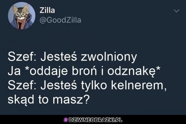 Zwolniony