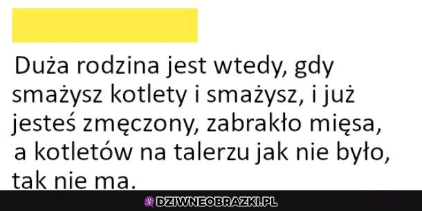 Duża rodzina