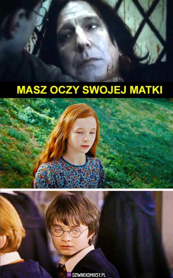 Harry, masz oczy po matce