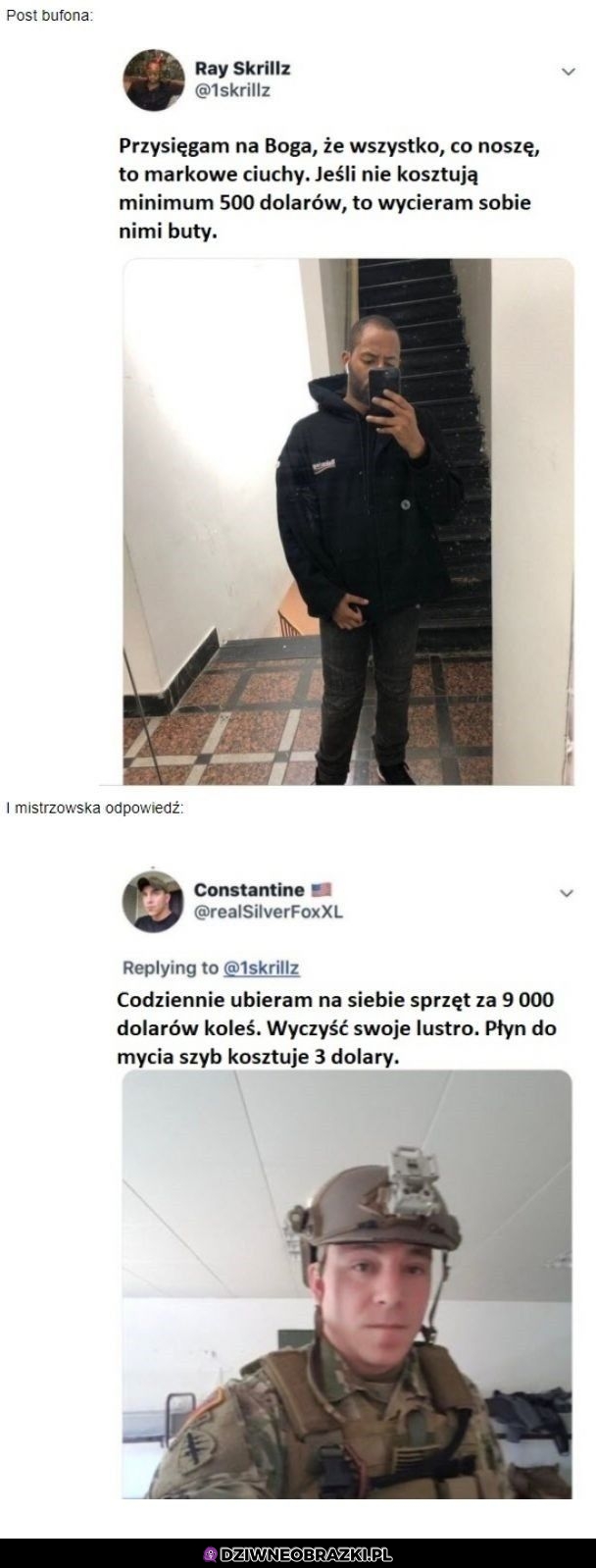 Ale wyjaśnił tego cymbała