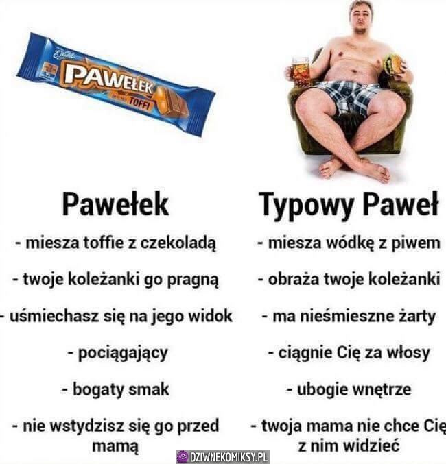 Pawełek vs Paweł