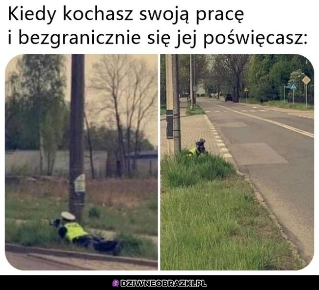 Co za poświęcenie