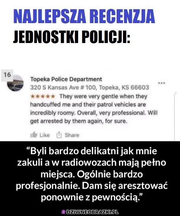 Recenzja komisariatu