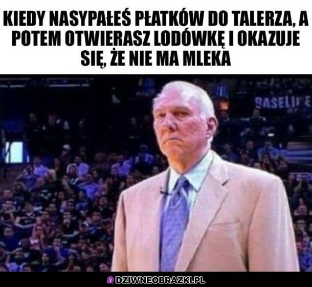 To rozczarowanie
