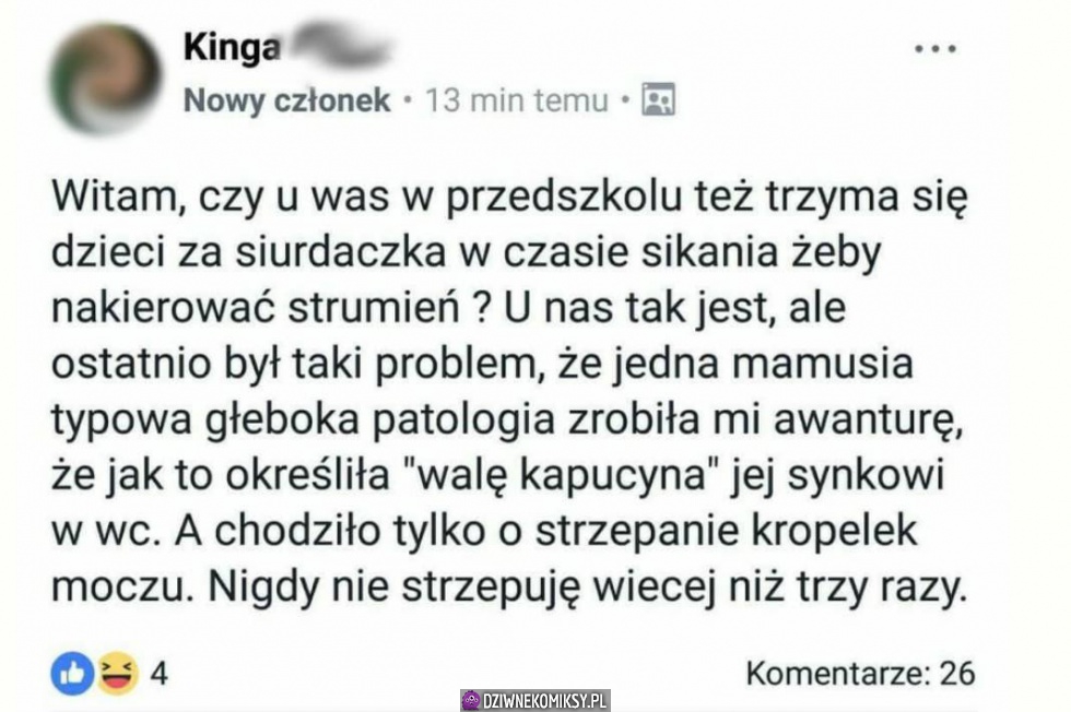 Dziwna sytuacja w przedszkolu