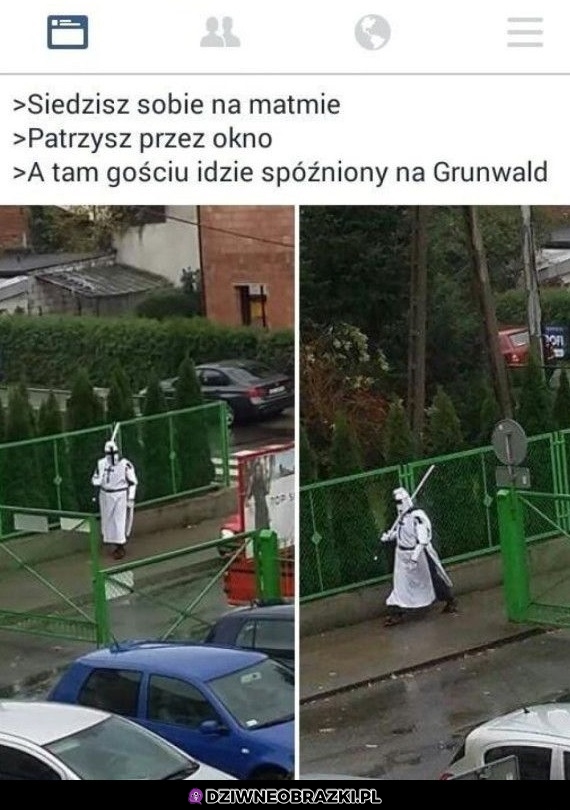 Troszkę się spóźnił