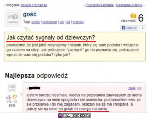 Przynajmniej się uśmiechała