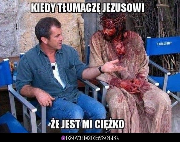 Widzisz, mi też jest ciężko