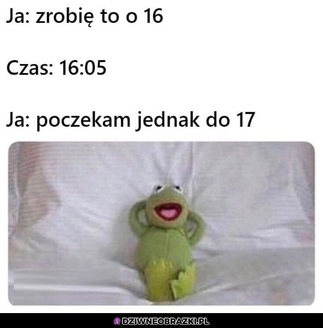 Zacznę o pełnej