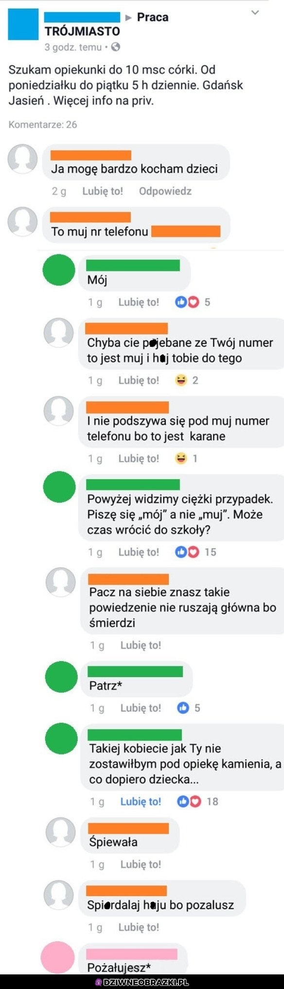 Jak myślicie, czy ta Karynka dostała tę pracę?