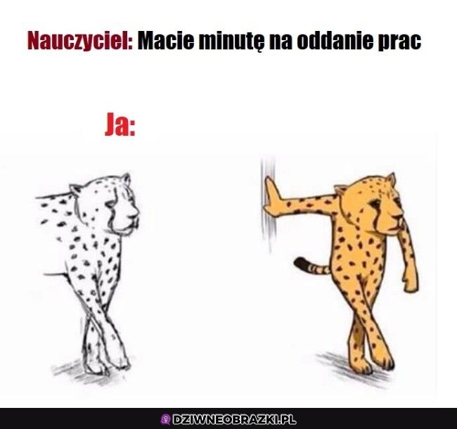 Kiedy została minuta do końca