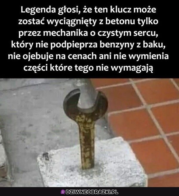 Legendarny klucz