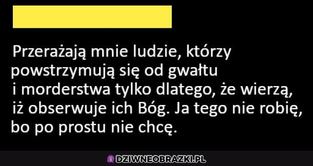Przerażające