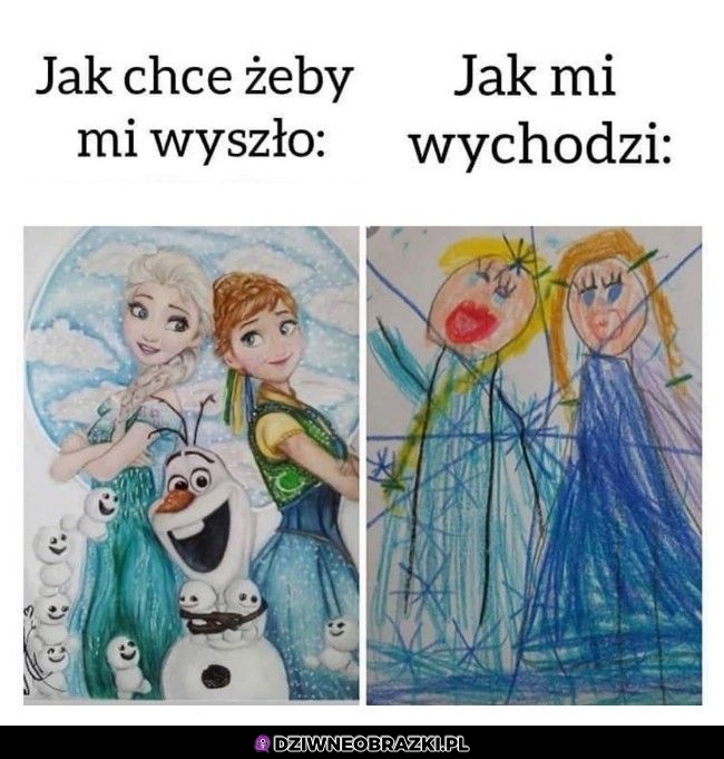 Tak mi wychodzi