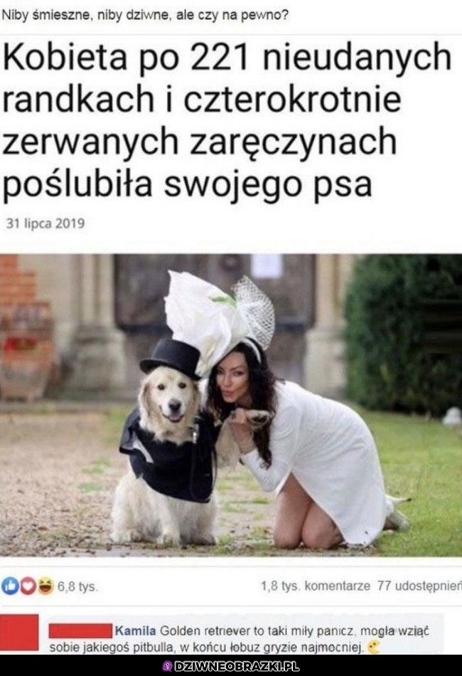 Może jest zwykłą suką?