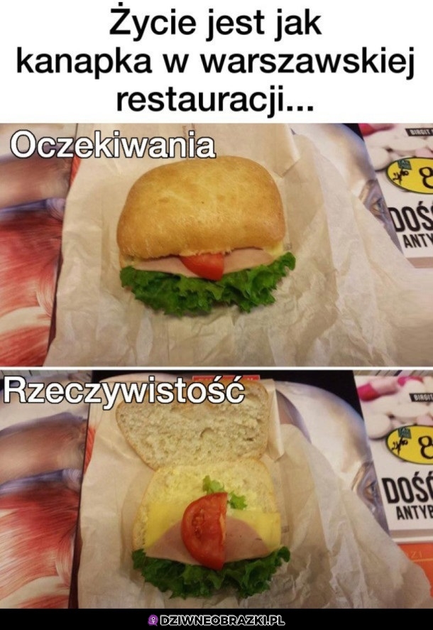 Nigdy więcej nie kupię tam kanapki