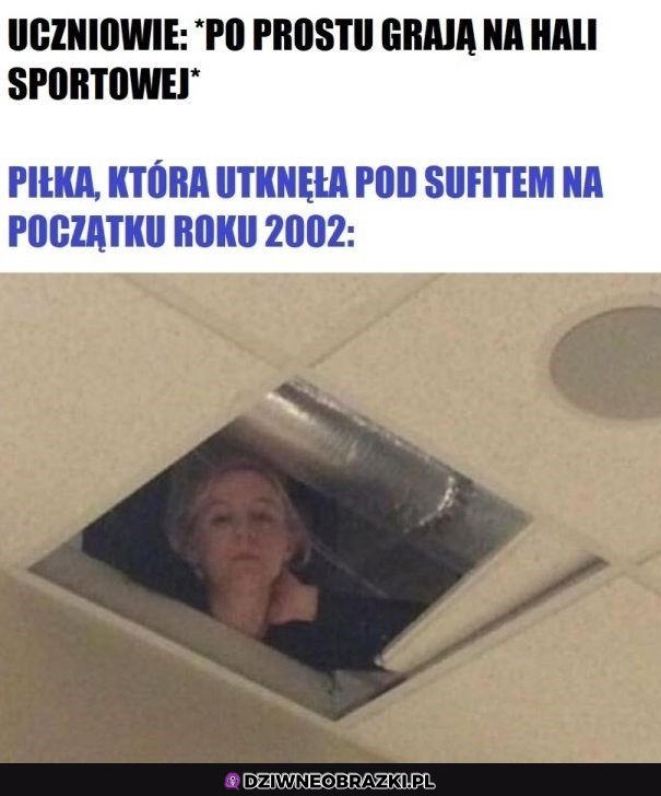 Ta jedna, która utknęła