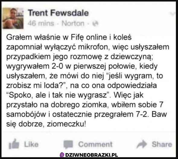 Nie żałuję tego