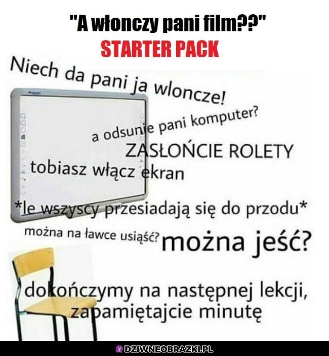 Kiedy oglądacie film